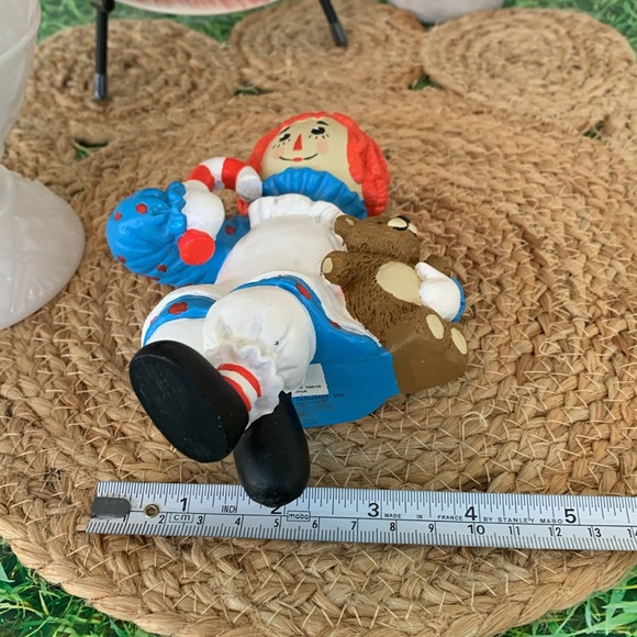 Kurt Adler, Raggedy Ann stocking hanger, EUC - Picture 11 of 11